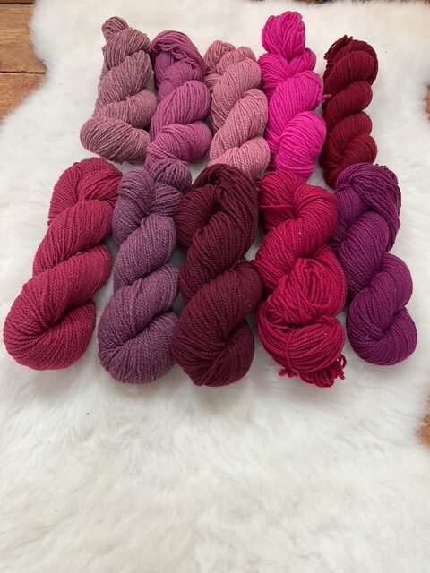 Pinks and Maroons