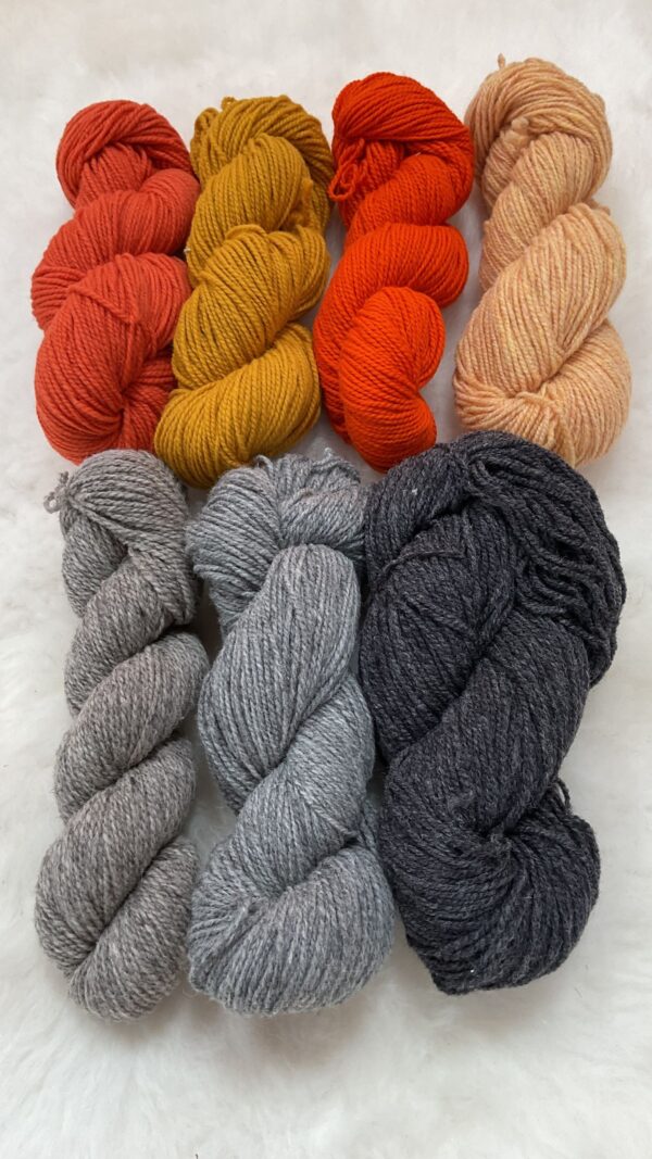 Oranges, Yellows and Greys